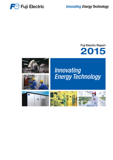 Thumbnail Fuji Electric Annual Report 2015