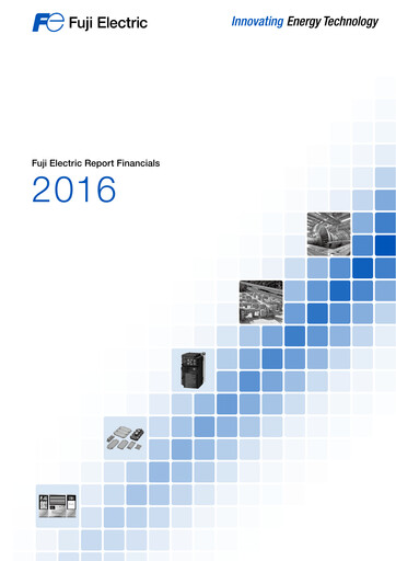 Thumbnail Fuji Electric Financial Report 2016