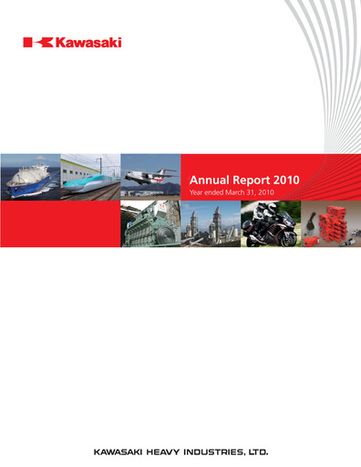 Vorschaubild Kawasaki Heavy Industries Jahresbericht fy2010