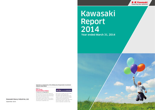 Vorschaubild Kawasaki Heavy Industries Jahresbericht fy2014
