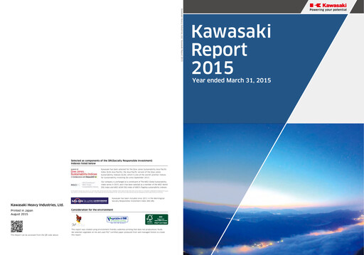 Vorschaubild Kawasaki Heavy Industries Jahresbericht fy2015