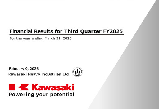 Thumbnail Kawasaki Heavy Industries Quarterly Report 2025-q3