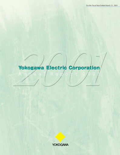 Vorschaubild Yokogawa Electric Corporation Jahresbericht 2001