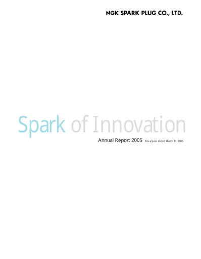 Miniature Niterra Rapport annuel 2005