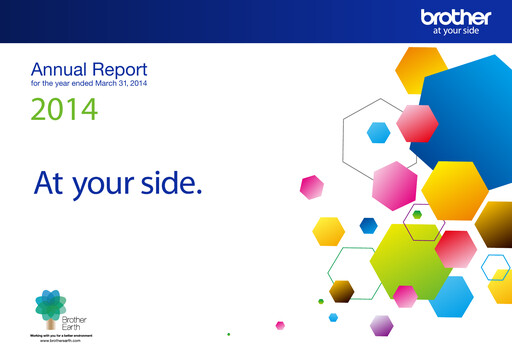 Thumbnail Brother Industries Annual Report 2014