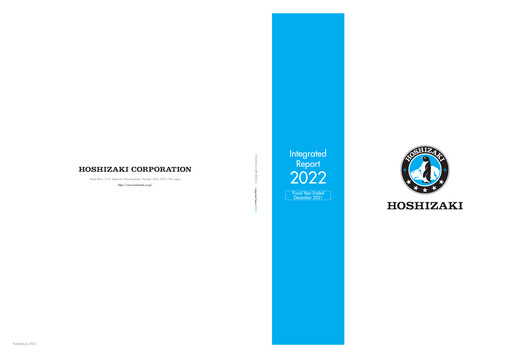 Thumbnail Hoshizaki Corporation Annual Report 2022