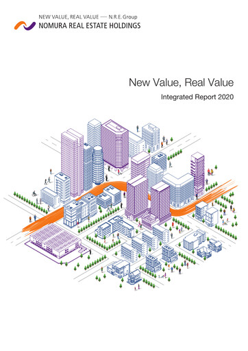 Thumbnail Nomura Real Estate Holdings Annual Report 2020