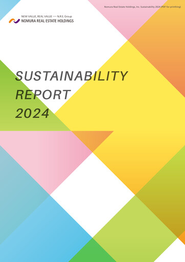 Thumbnail Nomura Real Estate Holdings Sustainability Report 2024