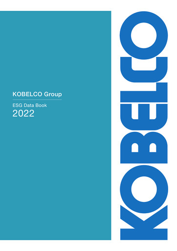 Thumbnail Kobe Steel ESG Report 2022