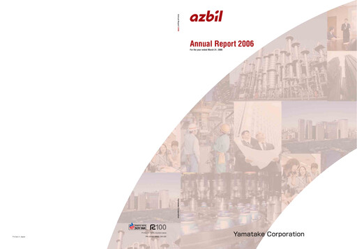 Miniature Azbil Corporation Rapport annuel 2006