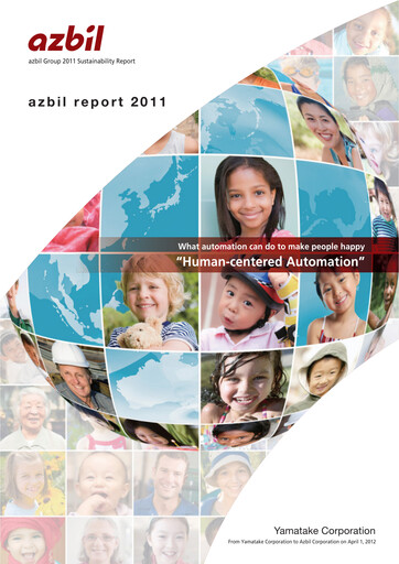 Miniature Azbil Corporation Rapport annuel 2011