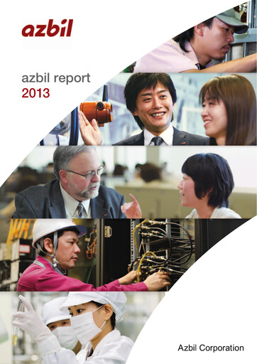 Miniature Azbil Corporation Rapport annuel 2013
