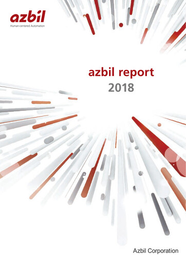 Miniature Azbil Corporation Rapport annuel 2018