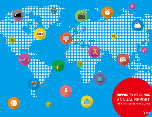 Vorschaubild Nippon Television Holdings Jahresbericht 2016