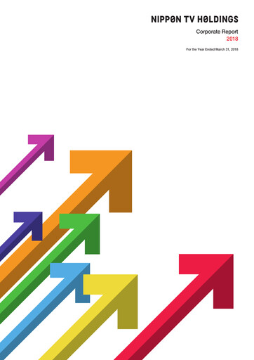 Vorschaubild Nippon Television Holdings Jahresbericht 2018