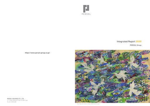 Miniature Persol Holdings Rapport annuel 2020