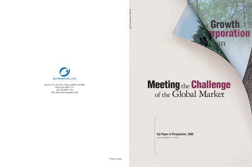 Vorschaubild Oji Holdings Jahresbericht 2002