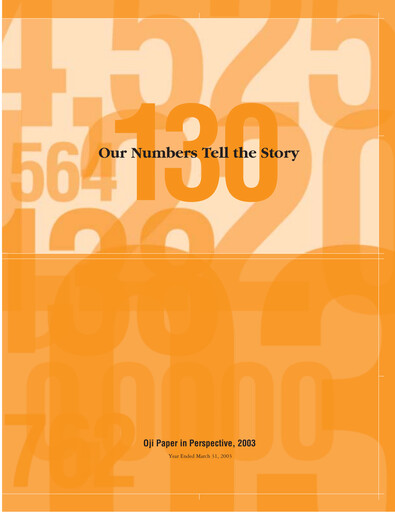 Vorschaubild Oji Holdings Jahresbericht 2003