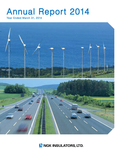 Thumbnail NGK Insulators Annual Report 2014