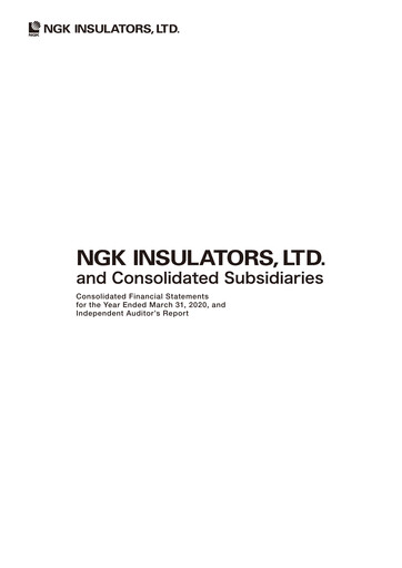 Thumbnail NGK Insulators Financial Statement fy2019