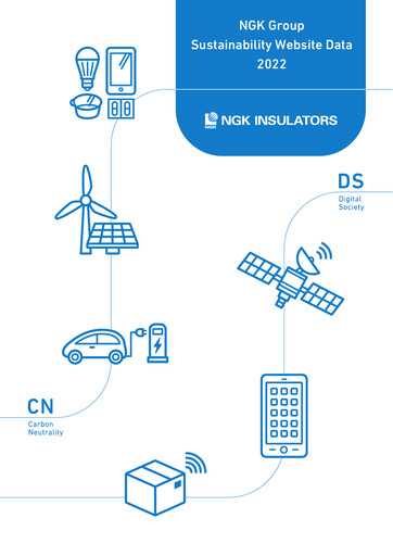 Thumbnail NGK Insulators Sustainability Report 2022