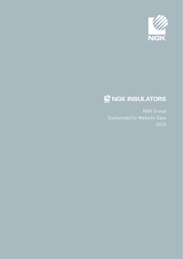 Thumbnail NGK Insulators Sustainability Report 2023