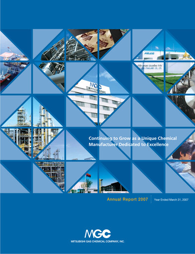 Vorschaubild Mitsubishi Gas Chemical Company Jahresbericht 2007