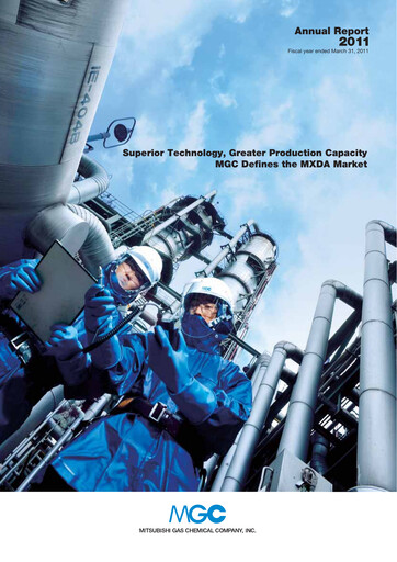 Vorschaubild Mitsubishi Gas Chemical Company Jahresbericht 2011