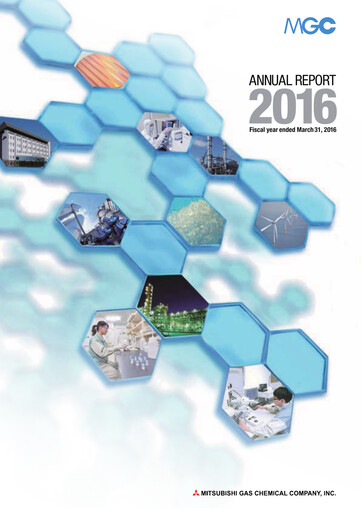 Vorschaubild Mitsubishi Gas Chemical Company Jahresbericht 2016