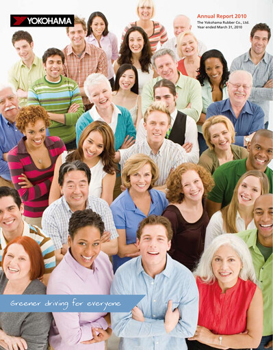 Miniature The Yokohama Rubber Company Rapport annuel 2010