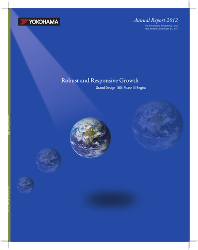 Miniature The Yokohama Rubber Company Rapport annuel 2012