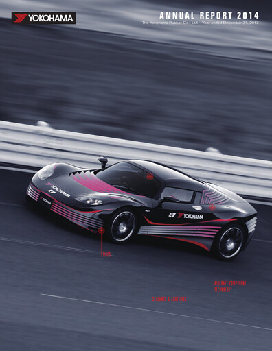 Miniature The Yokohama Rubber Company Rapport annuel 2014