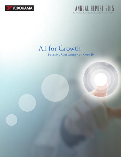 Miniature The Yokohama Rubber Company Rapport annuel 2015
