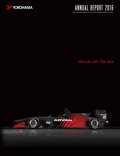 Miniature The Yokohama Rubber Company Rapport annuel 2016