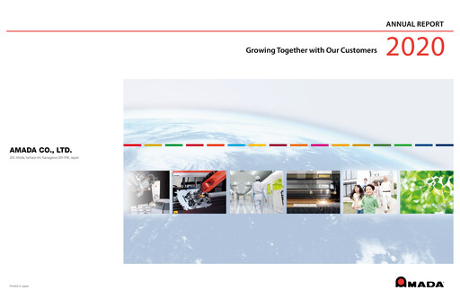 Thumbnail Amada Co., Ltd. Annual Report 2020