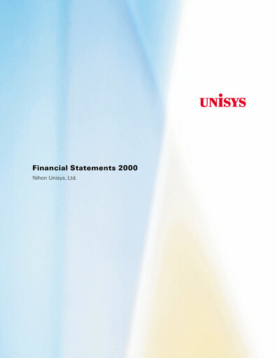 Thumbnail BIPROGY Financial Statement 2000