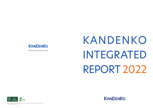 Thumbnail Kandenko Annual Report 2022