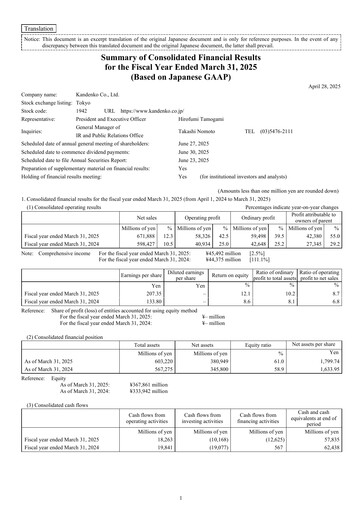Thumbnail Kandenko Financial Report 2024