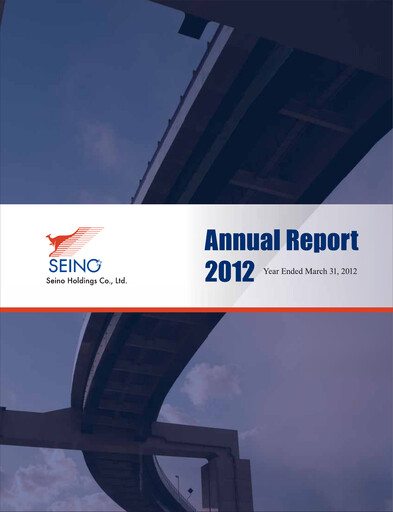 Thumbnail Seino Holdings Annual Report 2012
