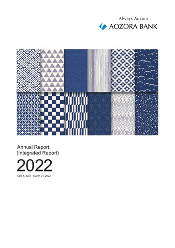Thumbnail Aozora Bank Annual Report 2022