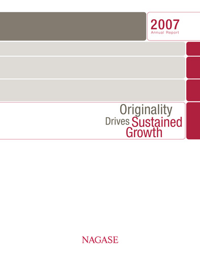 Thumbnail Nagase & Co. Annual Report 2007
