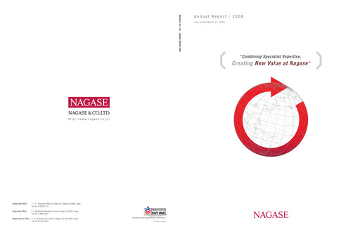 Thumbnail Nagase & Co. Annual Report 2009