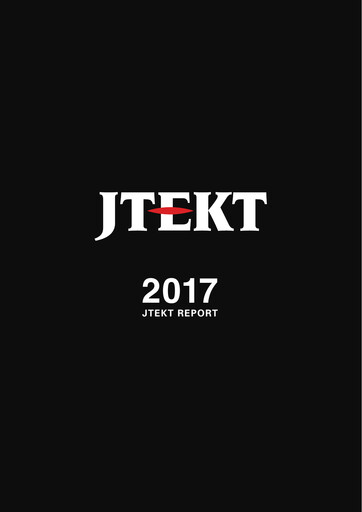 Thumbnail JTEKT Corporation Annual Report 2017