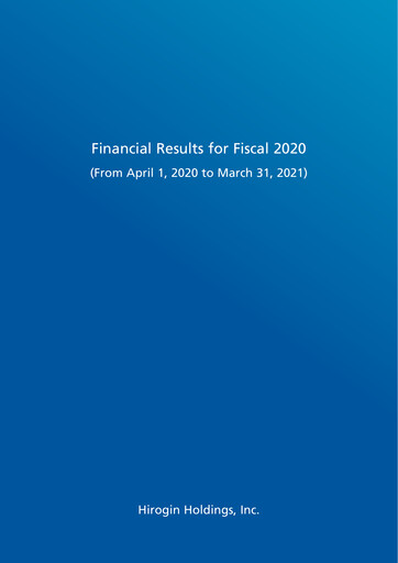 Thumbnail Hirogin Holdings Financial Report 2020