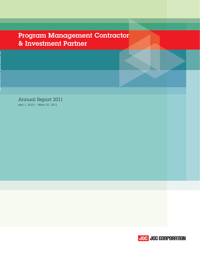 Thumbnail JGC Holdings Annual Report 2011