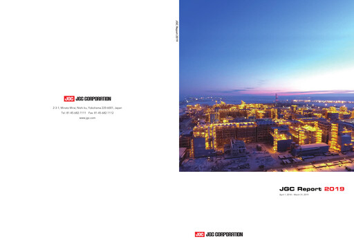 Thumbnail JGC Holdings Annual Report 2019