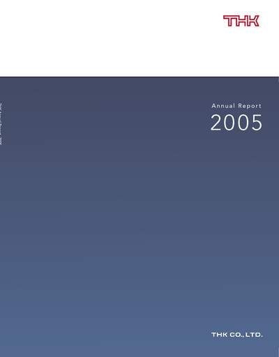 Thumbnail THK Co. Annual Report 2005