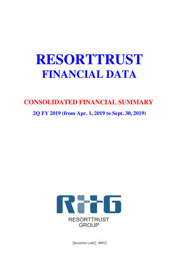 Vorschaubild Resorttrust Halbjahresbericht 2019-h1