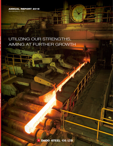 Thumbnail Daido Steel Annual Report 2019
