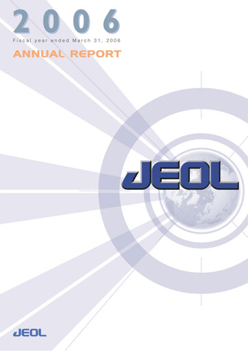 Thumbnail JEOL Ltd. Annual Report 2006